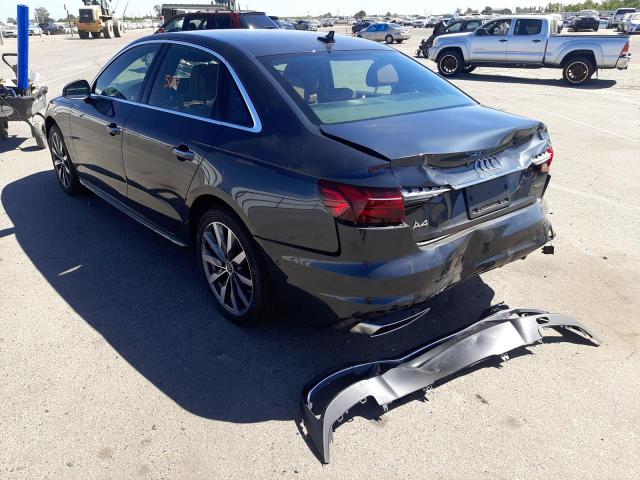 Photo 3 from auction – 2022 AUDI A4 PRESTIG with VIN WAUCBAF48NN000973