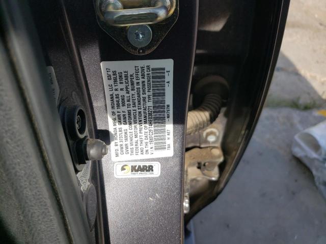 Photo 10 from auction – 2017 HONDA CIVIC EX with VIN 19XFC2F74HE038271