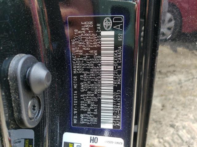 Photo 10 from auction – 2018 TOYOTA COROLLA L with VIN 2T1BURHE9JC054258