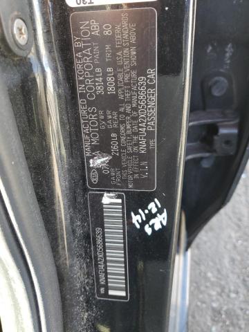 Photo 10 from auction – 2013 KIA FORTE EX with VIN KNAFU4A2XD5686639