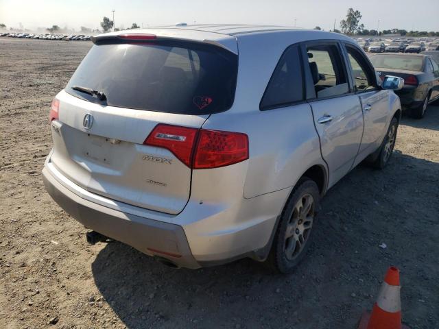 Photo 4 from auction – 2007 ACURA MDX TECHNO with VIN 2HNYD28397H535071