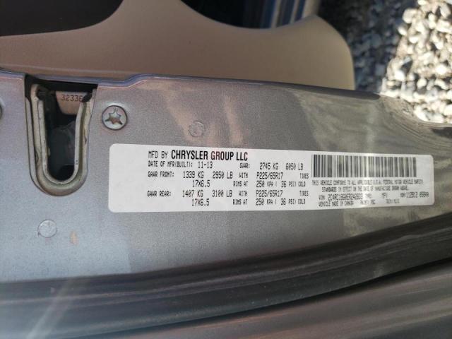 Photo 10 from auction – 2014 CHRYSLER TOWN & COU with VIN 2C4RC1BG0ER242833