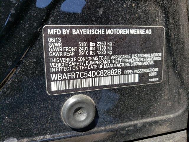 Photo 10 from auction – 2013 BMW 535 I with VIN WBAFR7C54DC828828