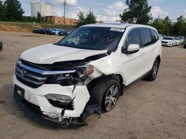 Photo 2 from auction – 2017 HONDA PILOT EXL with VIN 5FNYF5H59HB045501