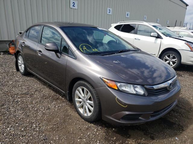 HONDA CIVIC EXL 2012 with VIN 2HGFB2F92CH016644 - Photo from auction