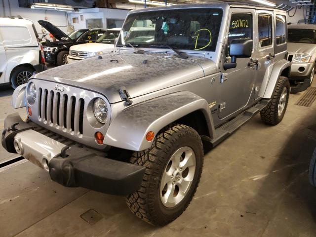 Photo 2 from auction – 2013 JEEP WRANGLER U with VIN 1C4HJWEG0DL609389