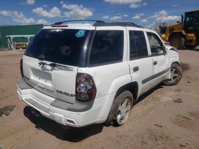 Photo 4 from auction – 2004 CHEVROLET TRAILBLAZE with VIN 1GNDT13S442106187