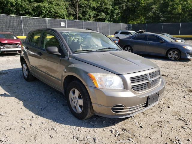 DODGE CALIBER 2007 with VIN 1B3HB28B97D376604 - Photo from auction
