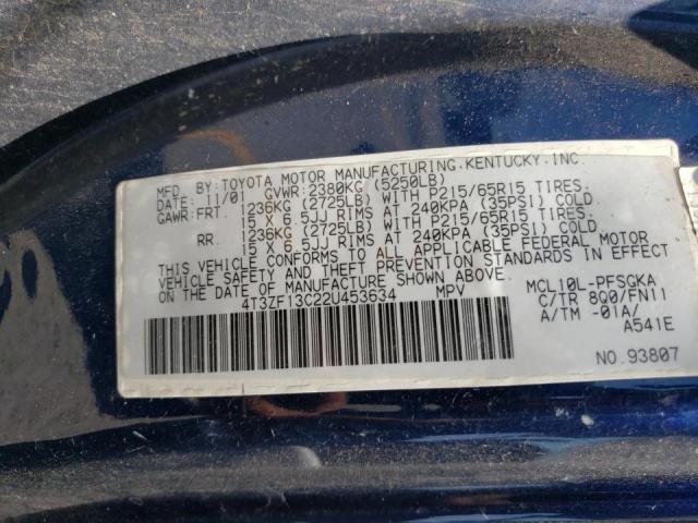 Photo 10 from auction – 2002 TOYOTA SIENNA LE with VIN 4T3ZF13C22U453634