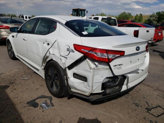 Photo 3 from auction – 2012 KIA OPTIMA HYB with VIN KNAGM4AD4C5027900