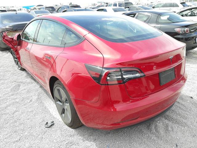 Photo 3 from auction – 2022 TESLA MODEL 3 with VIN 5YJ3E1EA8NF184800