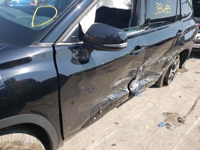 Photo 9 from auction – 2020 TOYOTA HIGHLANDER with VIN 5TDHZRAH9LS513928