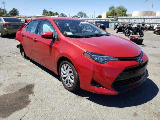 TOYOTA COROLLA L 2019 with VIN 5YFBURHE6KP887856 - Photo from auction