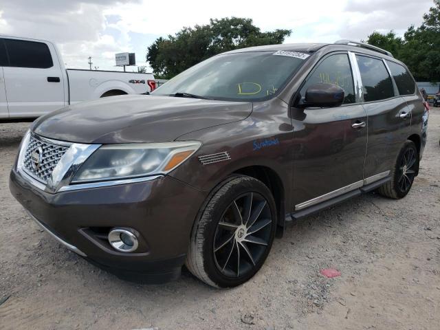 Photo 2 from auction – 2015 NISSAN PATHFINDER with VIN 5N1AR2MN8FC608203