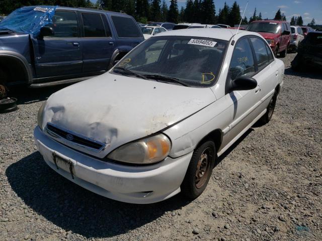 Photo 2 from auction – 2001 KIA RIO with VIN KNADC123916014061