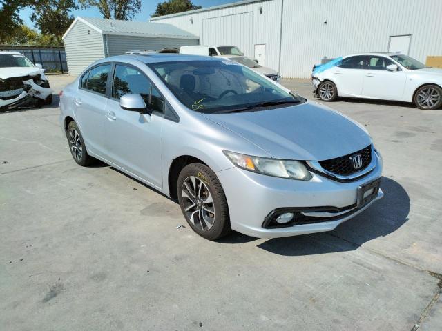 HONDA CIVIC EXL 2013 with VIN 2HGFB2F98DH525543 - Photo from auction