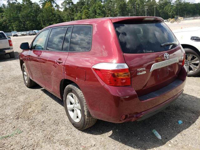 Photo 3 from auction – 2008 TOYOTA HIGHLANDER with VIN JTEDS41A582024008