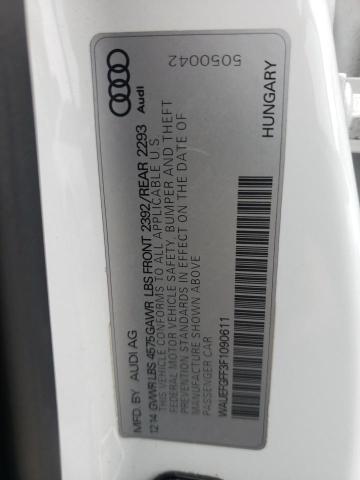 Photo 10 from auction – 2015 AUDI A3 PREMIUM with VIN WAUEFGFF3F1090611
