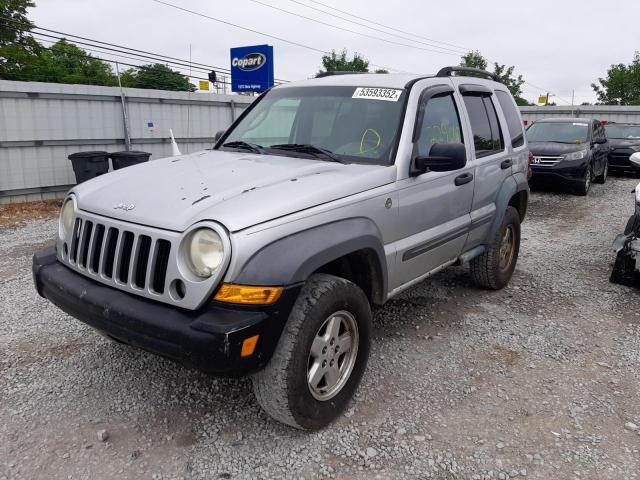 Photo 2 from auction – 2005 JEEP LIBERTY SP with VIN 1J4GL48K95W632741