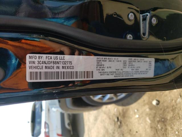 Photo 10 from auction – 2022 JEEP COMPASS LA with VIN 3C4NJDFB8NT132775