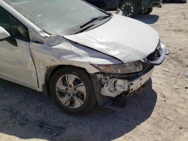 Photo 9 from auction – 2013 HONDA CIVIC LX with VIN 2HGFB2F55DH603564