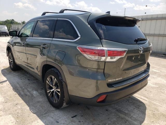 Photo 3 from auction – 2016 TOYOTA HIGHLANDER with VIN 5TDJKRFH0GS257604