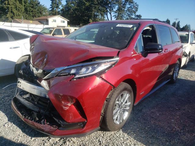 Photo 2 from auction – 2021 TOYOTA SIENNA XSE with VIN 5TDDSKFC2MS031486