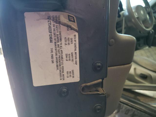 Photo 10 from auction – 2005 CHEVROLET MALIBU LS with VIN 1G1ZT54835F124644