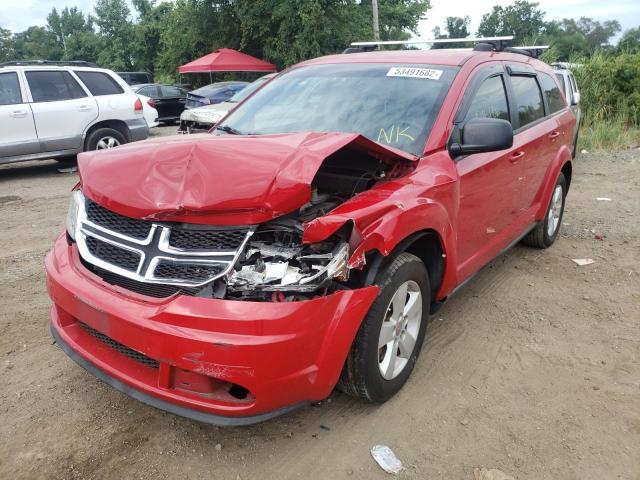 Photo 2 from auction – 2013 DODGE JOURNEY SE with VIN 3C4PDCAB5DT666378