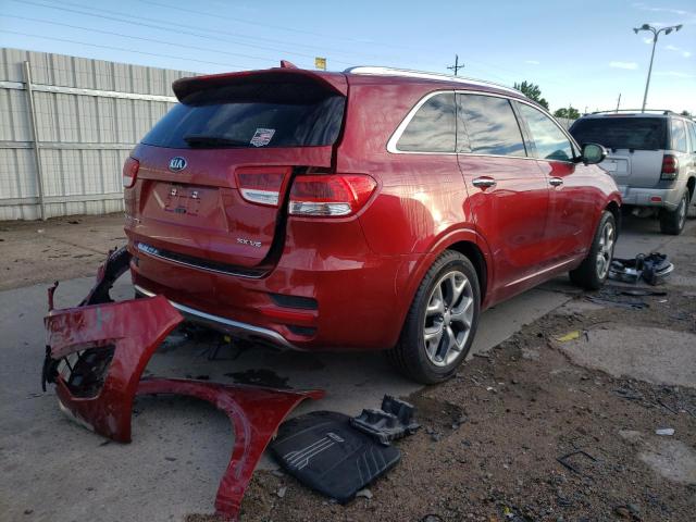 Photo 4 from auction – 2017 KIA SORENTO SX with VIN 5XYPKDA57HG315930