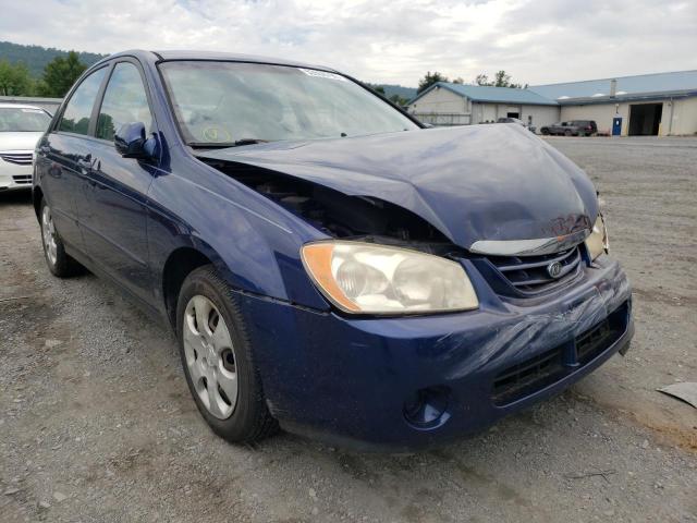 KIA SPECTRA LX 2006 with VIN KNAFE121X65344659 - Photo from auction