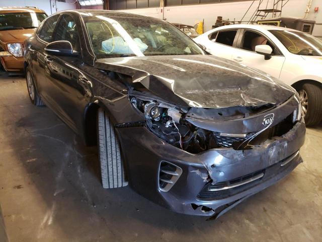 KIA OPTIMA EX 2017 with VIN 5XXGU4L39HG135925 - Photo from auction