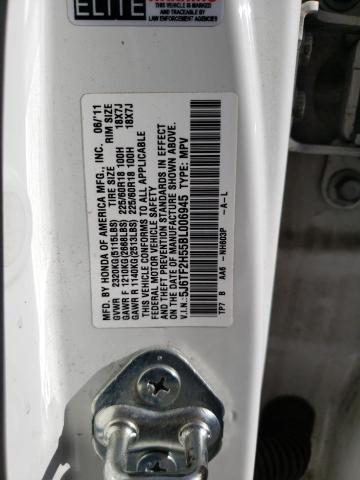 Photo 10 from auction – 2011 HONDA ACCORD CRO with VIN 5J6TF2H55BL006945