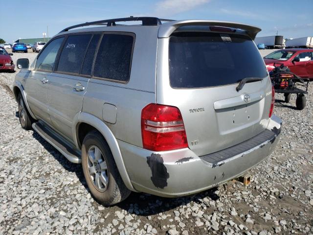 Photo 3 from auction – 2003 TOYOTA HIGHLANDER with VIN JTEGF21A030103869