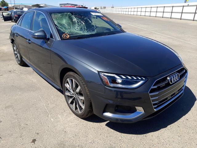 AUDI A4 PRESTIG 2022 with VIN WAUCBAF48NN000973 - Photo from auction