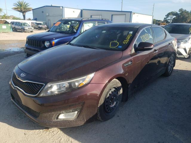 Photo 2 from auction – 2014 KIA OPTIMA EX with VIN 5XXGN4A72EG341683