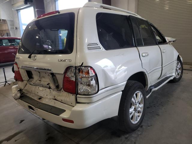Photo 4 from auction – 2004 LEXUS LX 470 with VIN JTJHT00W943538826