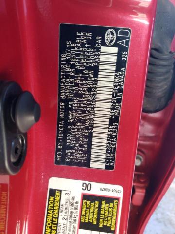 Photo 10 from auction – 2016 TOYOTA COROLLA L with VIN 2T1BURHE5GC532913