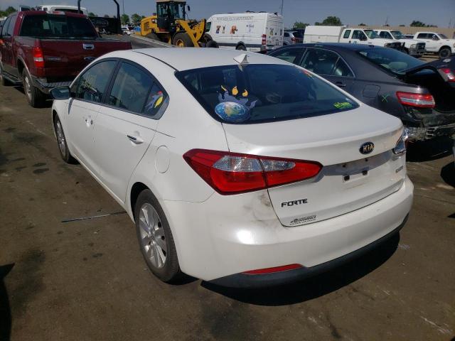Photo 3 from auction – 2015 KIA FORTE EX with VIN KNAFX4A87F5342474