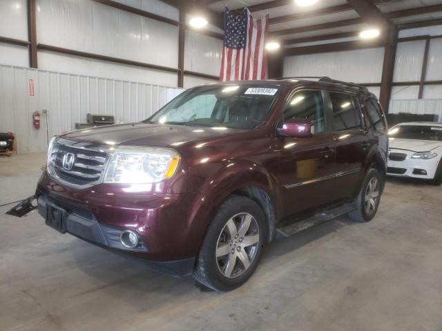 Photo 2 from auction – 2012 HONDA PILOT TOUR with VIN 5FNYF4H90CB038510