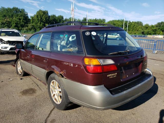 Photo 3 from auction – 2001 SUBARU LEGACY OUT with VIN 4S3BH806117650307