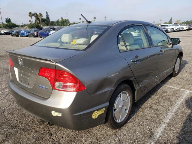 Photo 4 from auction – 2006 HONDA CIVIC HYBR with VIN JHMFA36276S002454