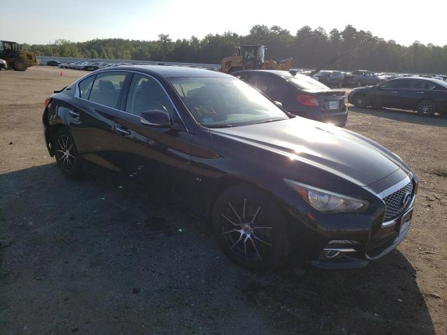 Photo 1 from auction – 2014 INFINITI Q50 BASE with VIN JN1BV7AR2EM699733