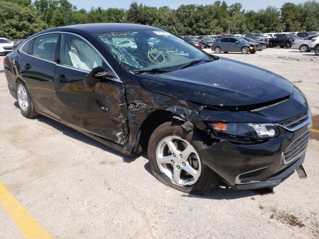 CHEVROLET MALIBU LS 2018 with VIN 1G1ZB5ST3JF258025 - Photo from auction
