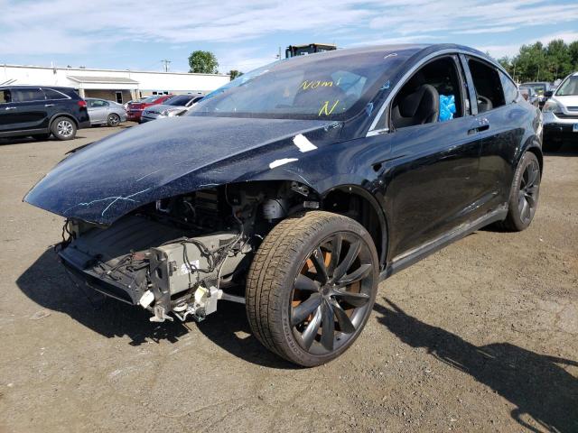 Photo 2 from auction – 2020 TESLA MODEL X with VIN 5YJXCDE2XLF232747