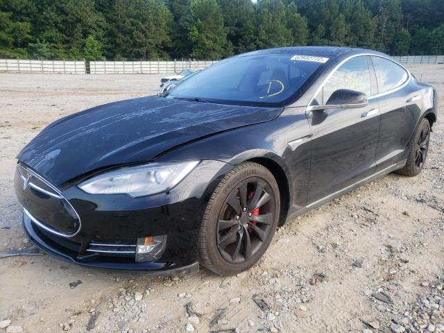 Photo 2 from auction – 2014 TESLA MODEL S with VIN 5YJSA1H15EFP32870