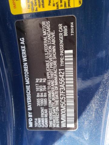 Photo 10 from auction – 2015 MINI COOPER with VIN WMWXM5C57F3A56421