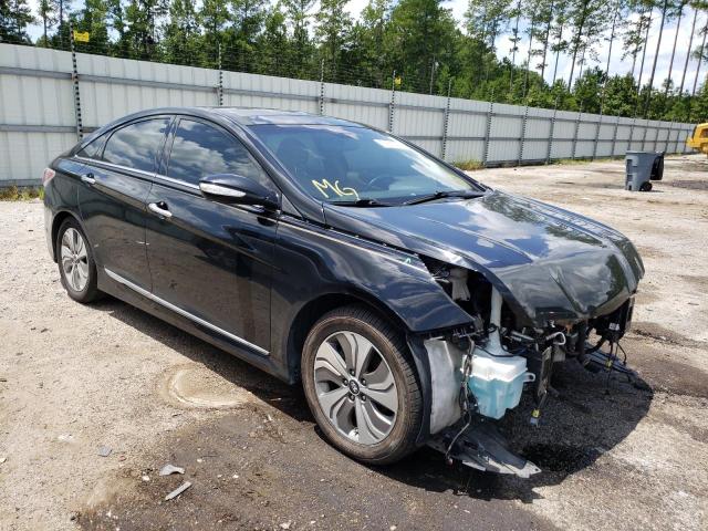 HYUNDAI SONATA HYB 2015 with VIN KMHEC4A41FA128820 - Photo from auction