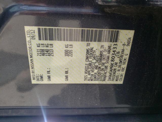 صورة رقم 10 من المزاد - 2013 NISSAN MAXIMA S مع VIN 1N4AA5AP6DC803433