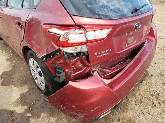 Photo 9 from auction – 2019 SUBARU IMPREZA with VIN 4S3GTAA67K3743920
